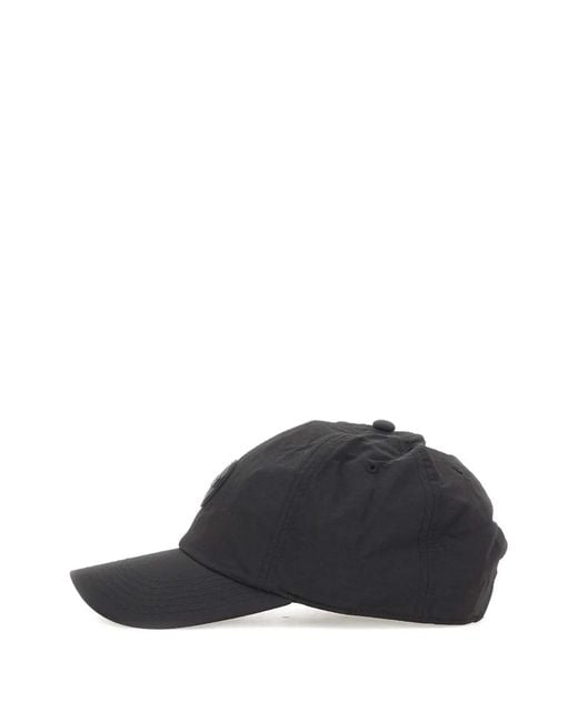 Colmar Black Logo-Patch Touch-Strap Baseball Cap