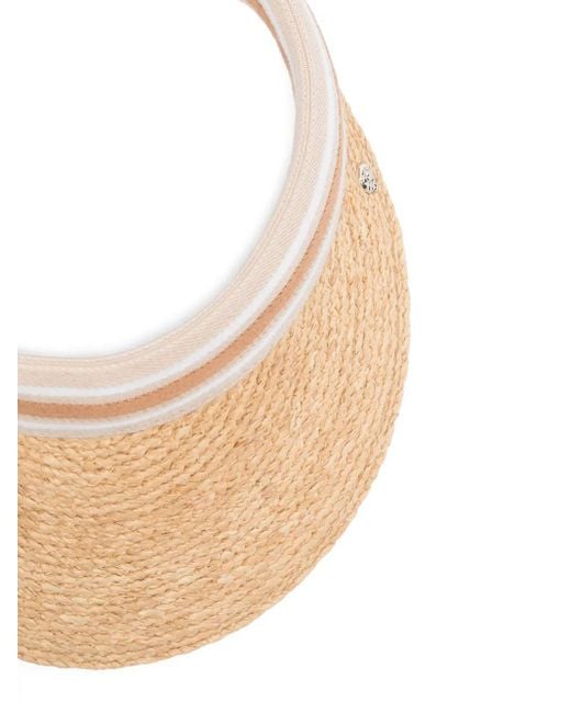 Helen Kaminski Natural Bianca Visor Hat