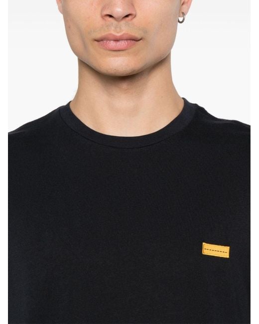 T-shirt Iconic Tee con applicazione di Parajumpers in Black da Uomo