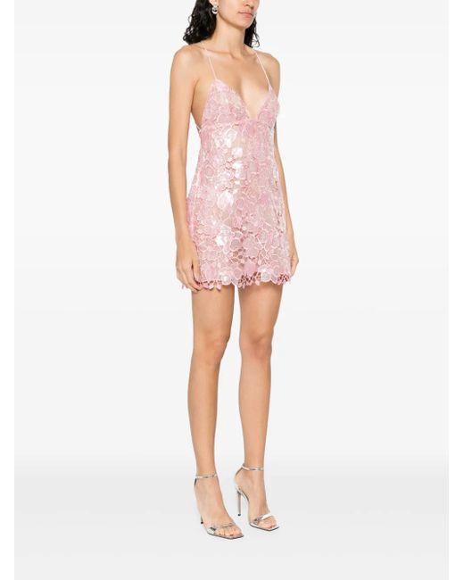 Retrofete Women's Novalie Mini Dress Pink