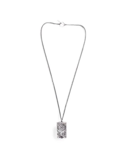 Enfants Riches Deprimes White St. Teresa Pendant Necklace for men