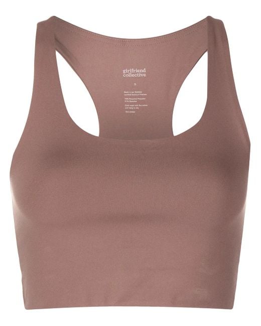 GIRLFRIEND COLLECTIVE Brown Paloma Sports Bra