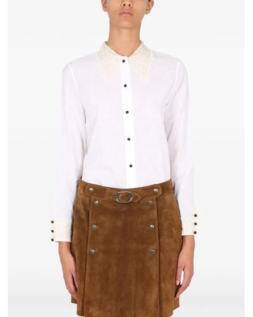 Saint Laurent White Camicia