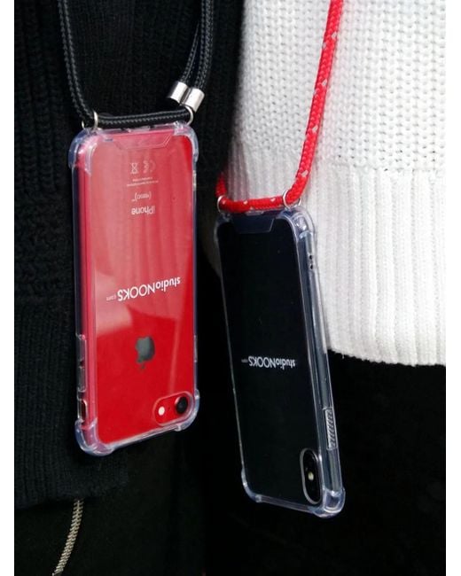 Studio Noos White Rope-Neck Phone Case