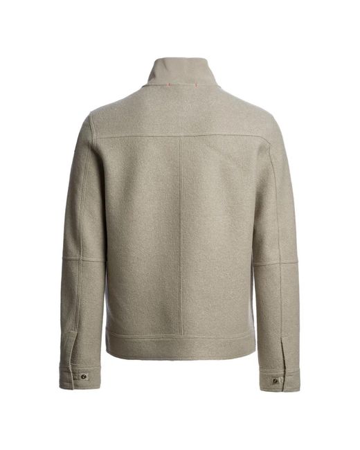 Parajumpers Natural Boiled Wool Bouclé Jacket for men