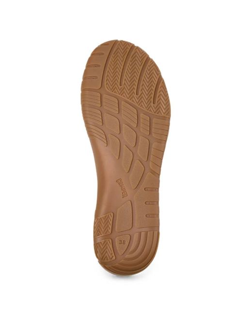 Camper White Peu Path+ Leather Sneakers
