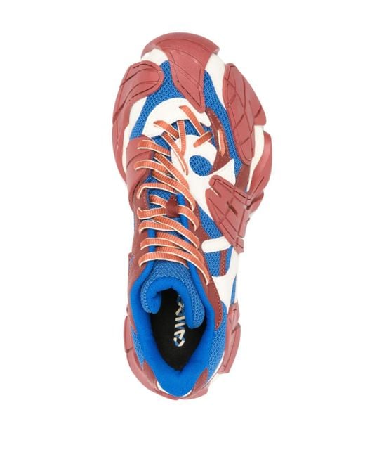 CAMPERLAB Red Tormenta Panelled Mesh Sneakers