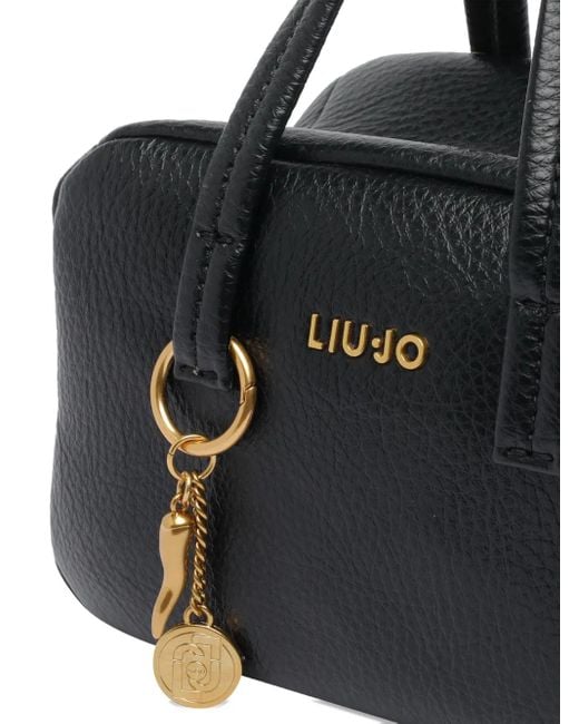 Liu Jo Black Logo Handbag