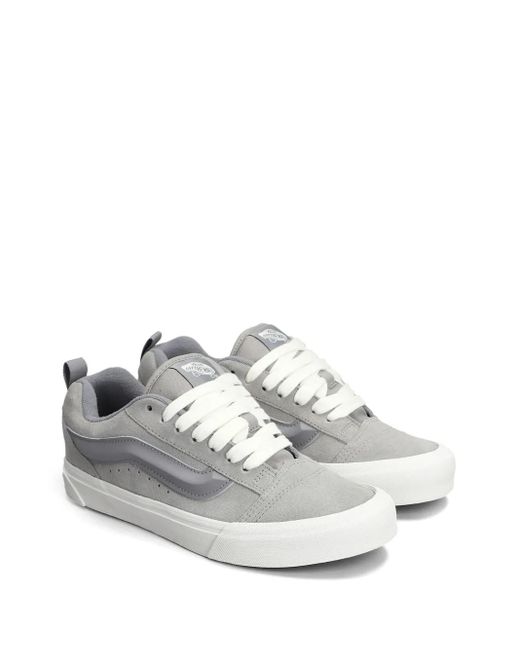 Vans White Knu Skool Sneakers
