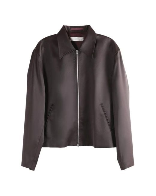 Our Legacy Black Jet Front Pockets Jacket for men