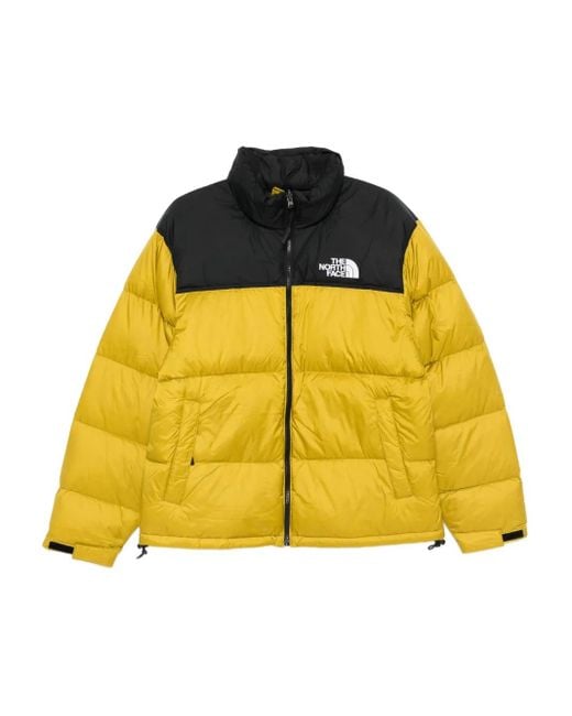 The North Face Jassen ,Geel ,Leer 1996 Retro Nuptse Jacket in het Yellow voor heren