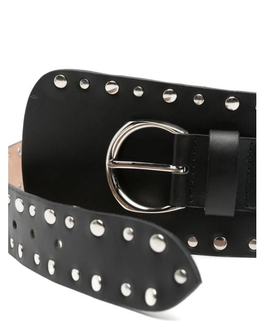 Casilda Belt Black - Leather - Gimaguas