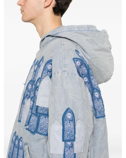 Who Decides War Blue Fly Away Work Jacket for men