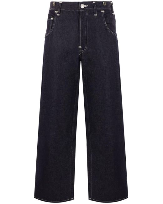 Junya Watanabe Blue X Levis Wide-leg Jeans for men