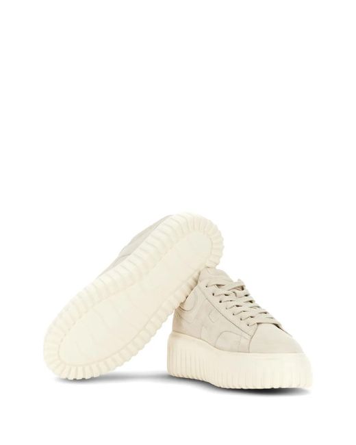 Hogan White Stylish And Comfortable Sneakers