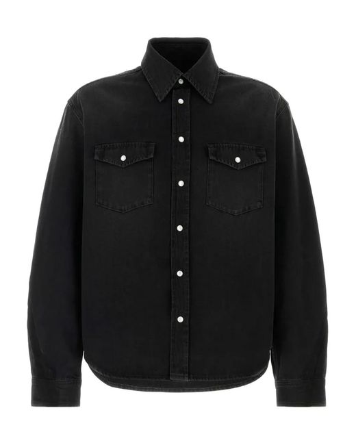 Givenchy Denim Overhemd in het Black voor heren