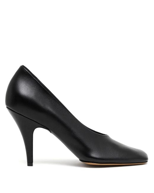 Phoebe Philo Black Leather Pumps
