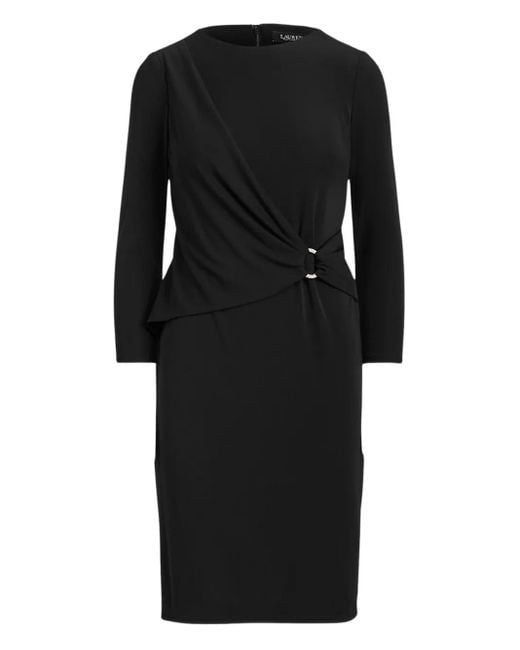 Ralph Lauren Black Minikleid Mit Ring-Detail