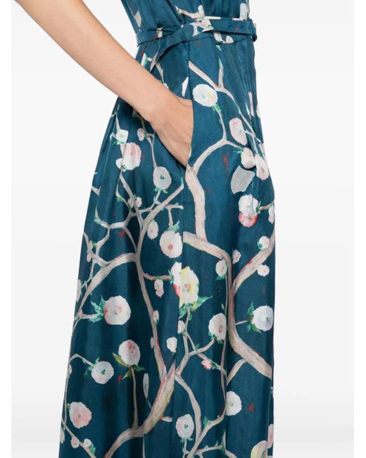 Gabriela Hearst Maude シャツドレス Blue