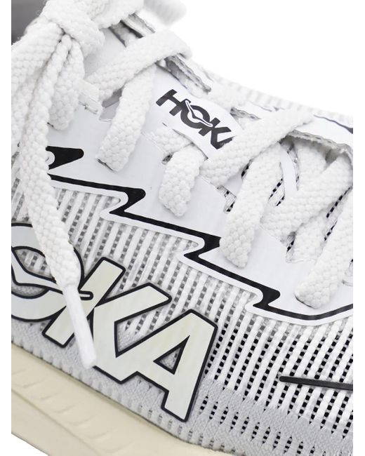 Hoka One One White U Mach X 2