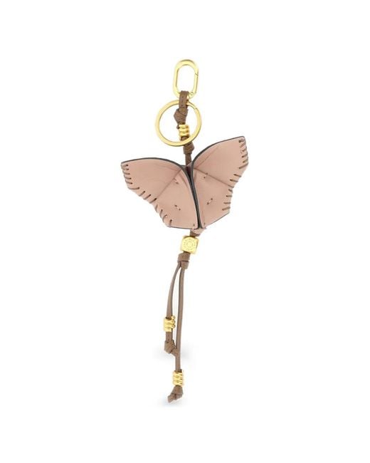 Gianni Chiarini White Butterfly Origami-Inspired Keyring