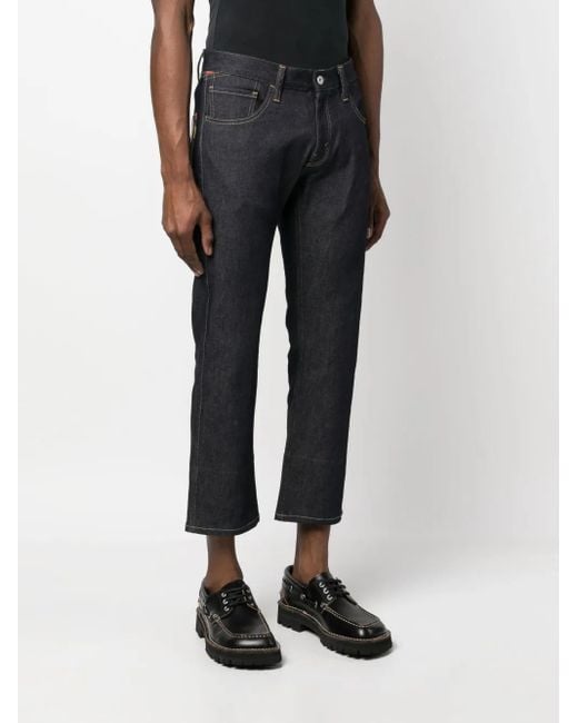 Junya Watanabe メンズ ブルー クロップド ジーンズの通販はau PAY
