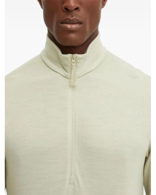 Icebreaker Natural Zip-Neck Sweatshirt for men
