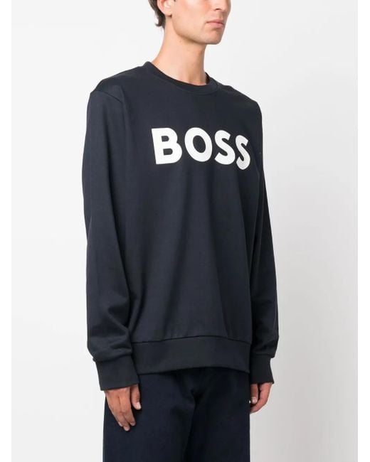 Boss Blue Sweaters for men