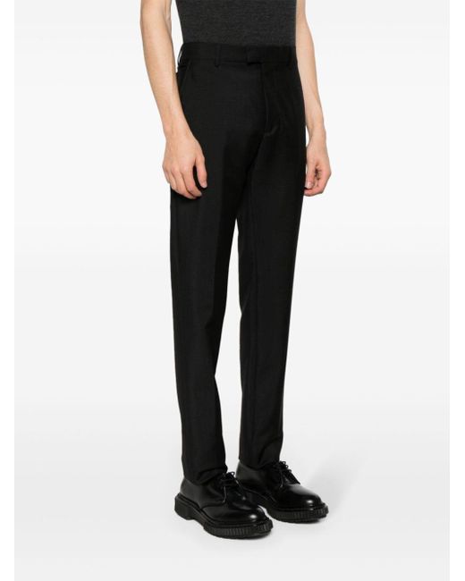 AMI Slim-fit Pantalon in het Black voor heren
