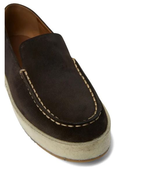 Marsèll Brown Cassablocco Stitched Loafers