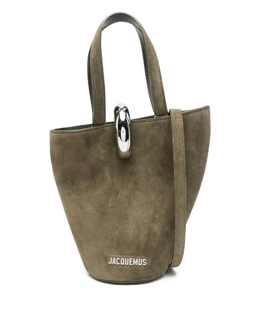 Jacquemus Green Sac Seau 'La Petite Poupée'