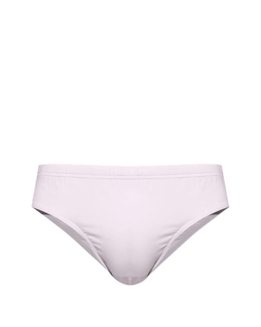DSquared² Pink Logo Swim Briefs for men