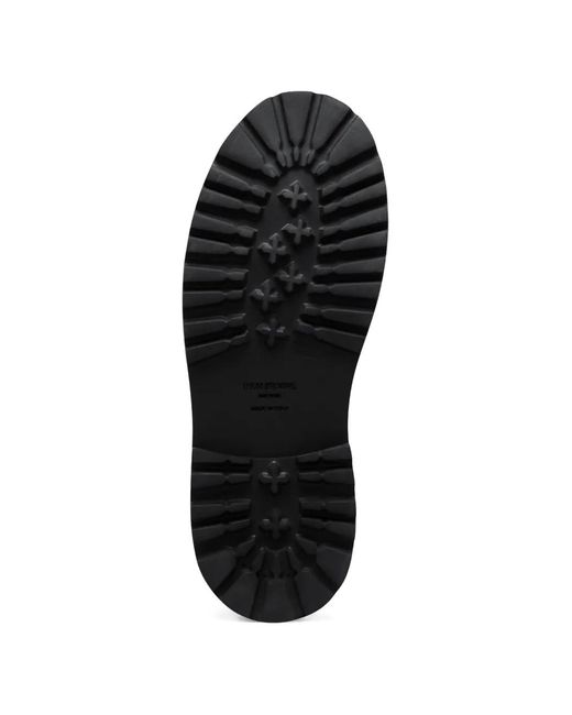 Stivaletti Stringati di Thom Browne in Black