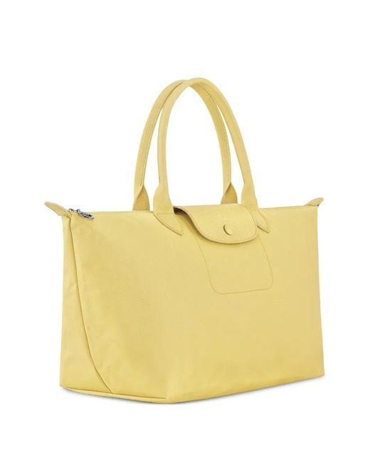 Longchamp Yellow Le Pliage One Shoulder Bag