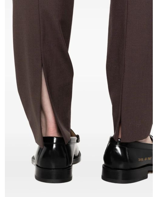 Brunello Cucinelli Broek Met Toelopende Pijpen in het Gray