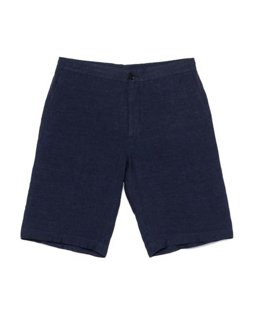 メンズ Zegna Linen Shorts Blue