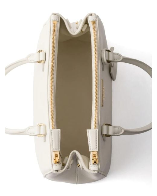 Prada Natural Medium Galleria Tote Bag