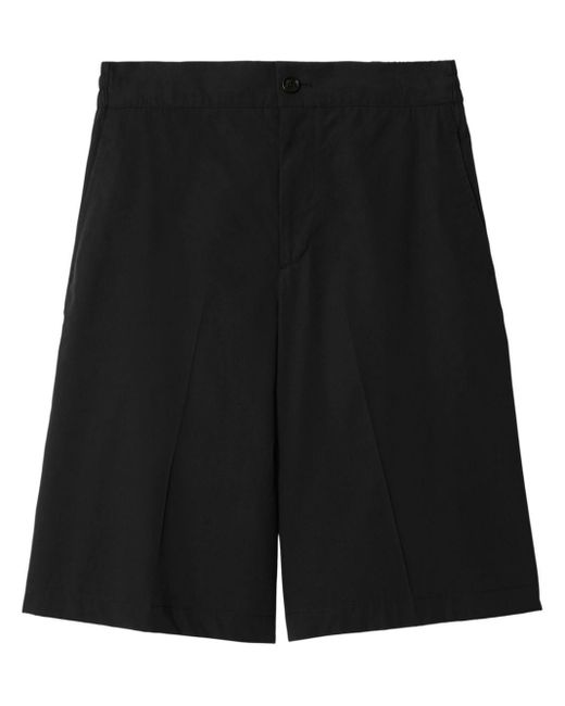 Burberry Black Low-rise Bermuda Shorts for men