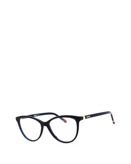 Missoni Black Oval-Frame Glasses