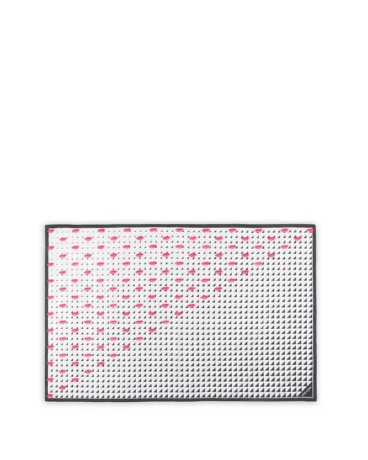 Prada Black Printed Cotton Pareo