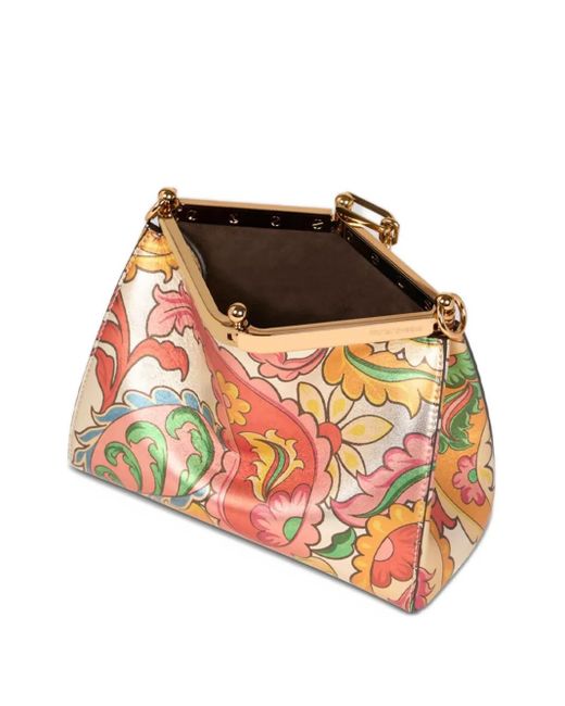 Etro Pink Kleine Vela Schultertasche