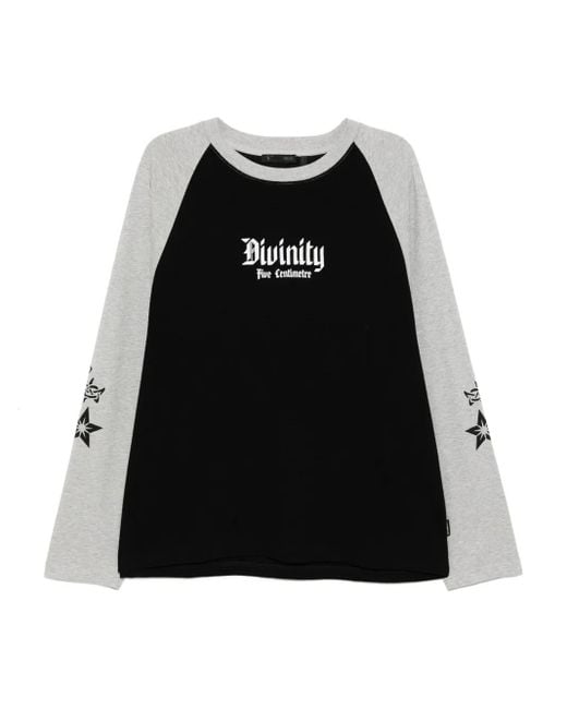 T-Shirt À Manches Longues FIVE CM pour homme en coloris Black