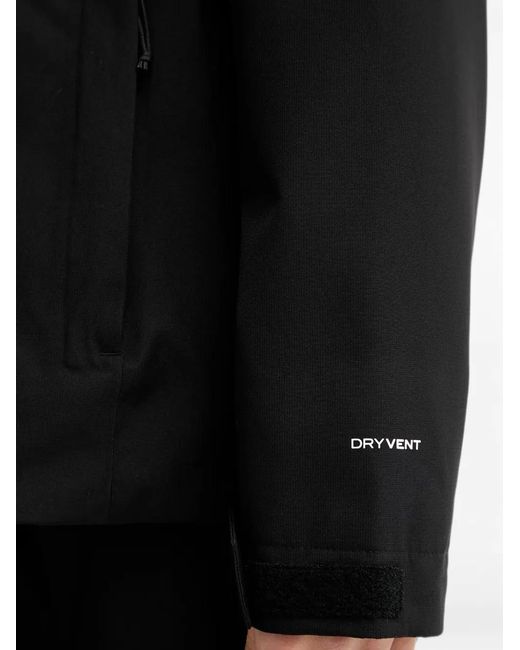 The North Face Black Quest Dryvent Triclimate Hooded Fitted Jacket