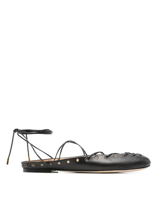 Chloé White Ghilies Ballet Flats