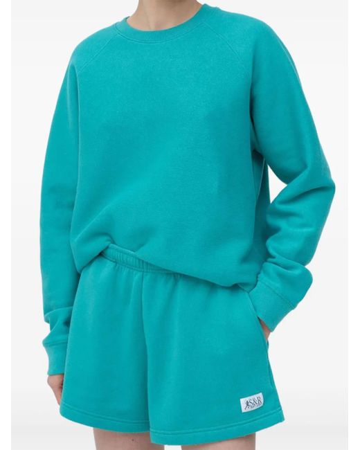 Shorts Sr Disco Con Vita Elasticizzata di Sporty & Rich in Blue