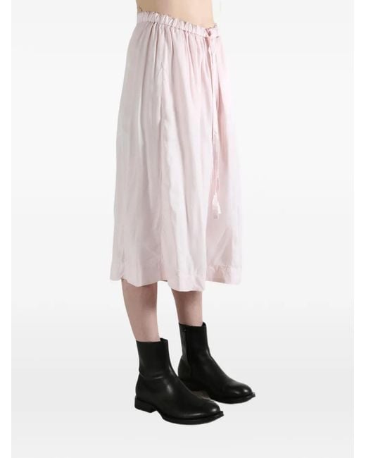 Casey Casey Pink Drawstring Cropped Trousers