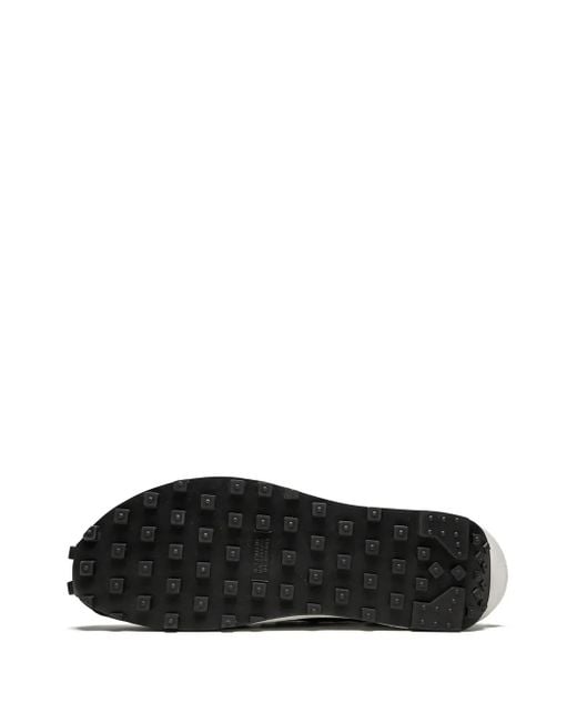 Nike White X Sacai Ldwaffle "Dark" Sneakers