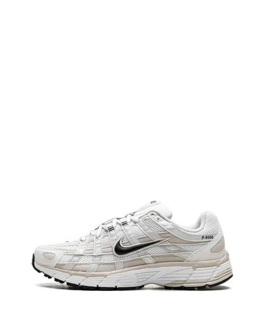 Nike White P-6000 Sneakers