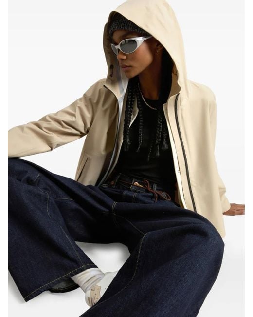 Woolrich Jack Met Capuchon in het Natural