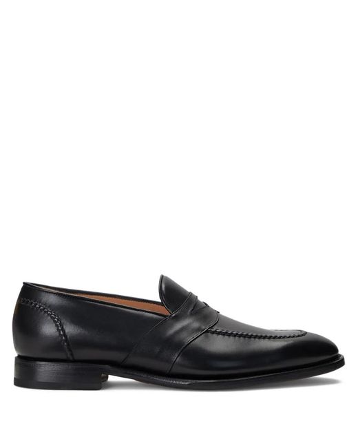 Ralph Lauren Black Meegan Loafers for men